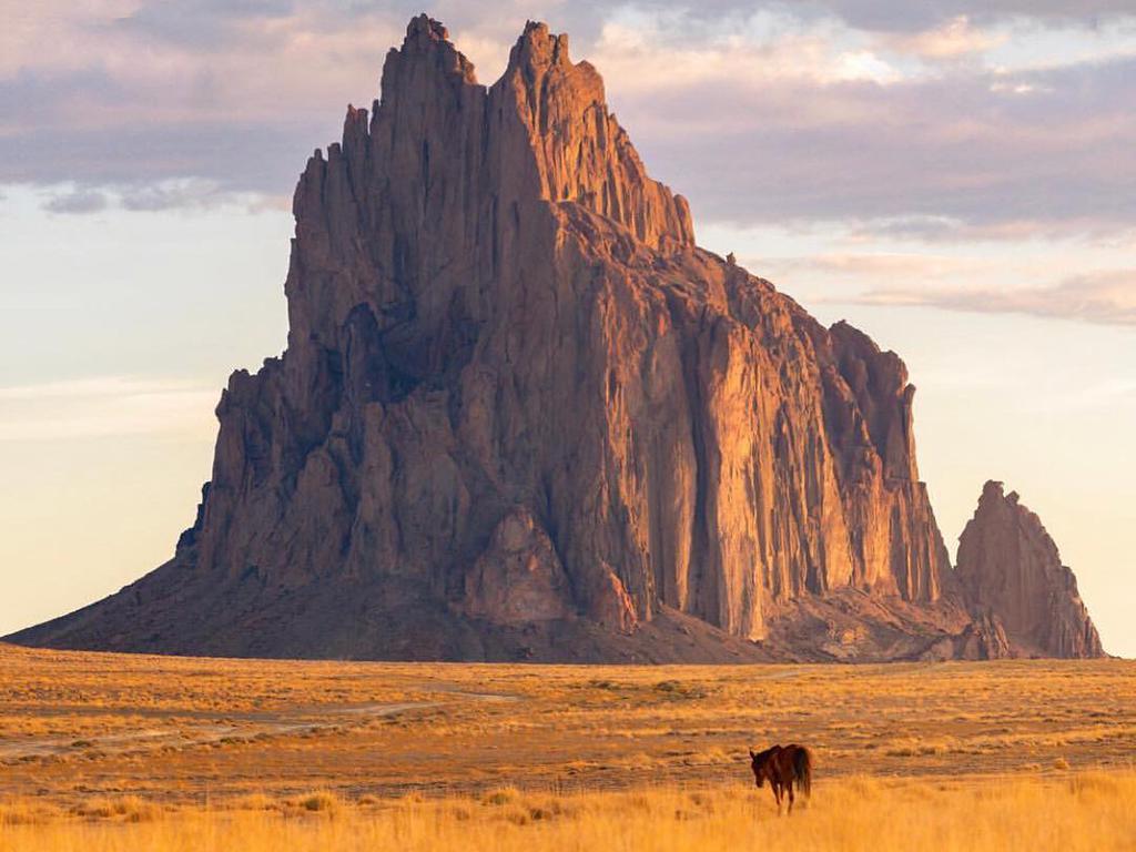 Filming at Shiprock Rock Formation Filmapia real sites . reel sites